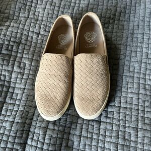 Vince Camuto Beige Slip-On Shoes